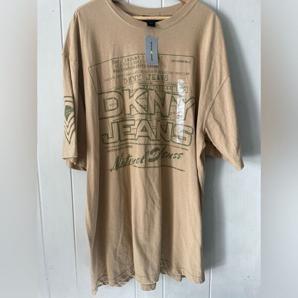 NWT DKNY Vintage Honorable Service T-Shirt National Defense XXL - Picture 4 of 12